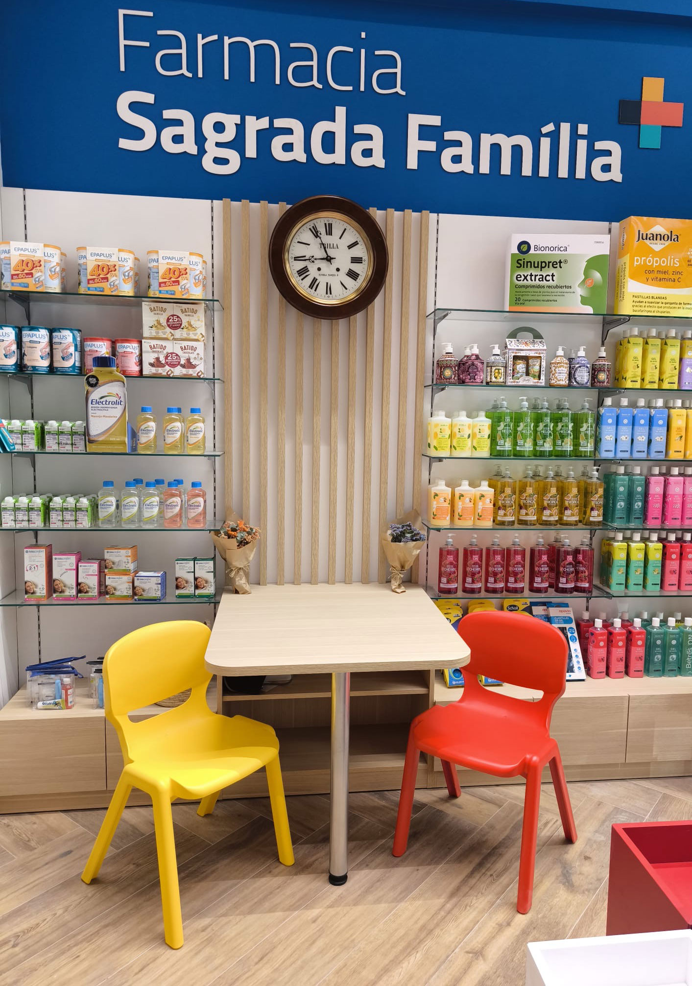 Recepció Farmàcia Sagrada Família