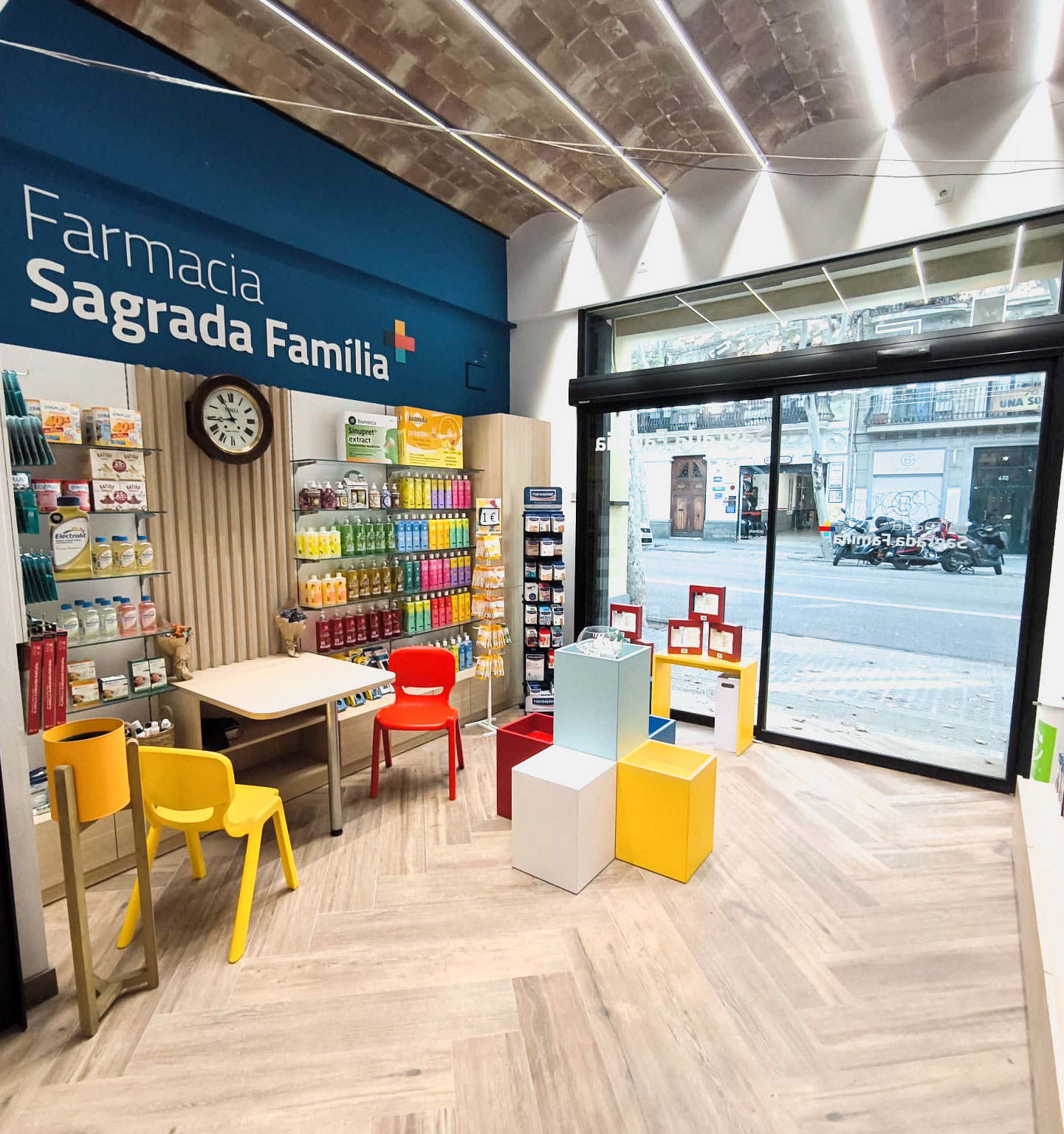 Recepció Farmàcia Sagrada Família